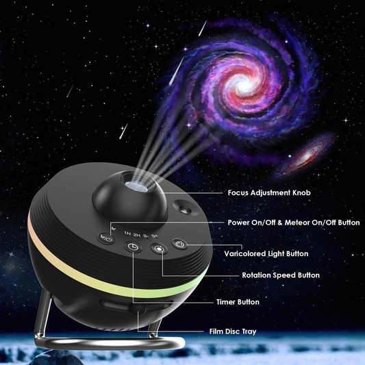 60% OFF – Ultimate 13-in-1 Planetarium Galaxy Projector!